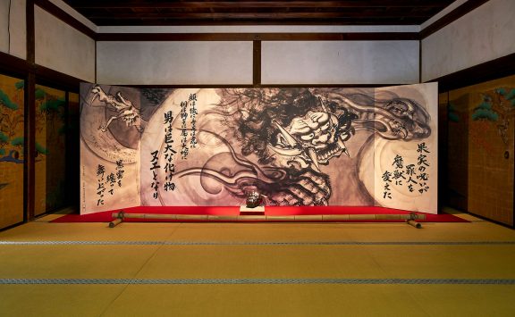 電通ライブが手掛けた One Piece Art Nue 大覚寺 魔獣と姫と誓いの花 展 が複数のアワードで受賞 Dentsu Live