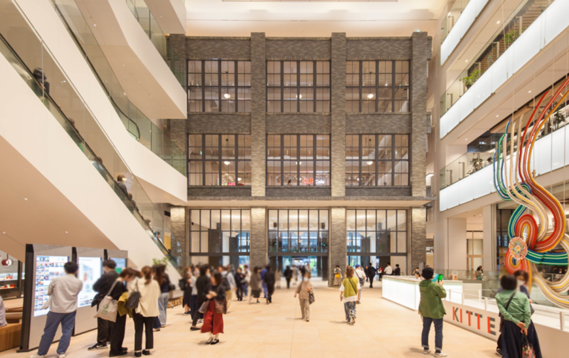 KITTE大阪　開業プロモーション・モニュメント制作