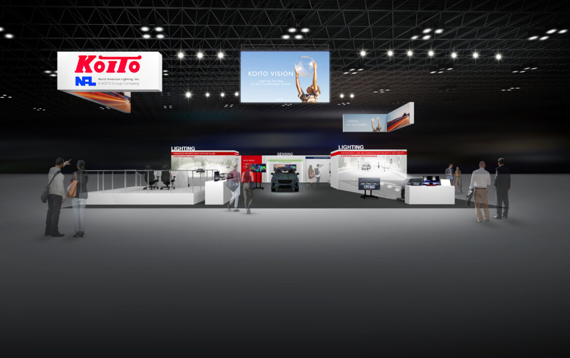 CES2025 小糸製作所ブース